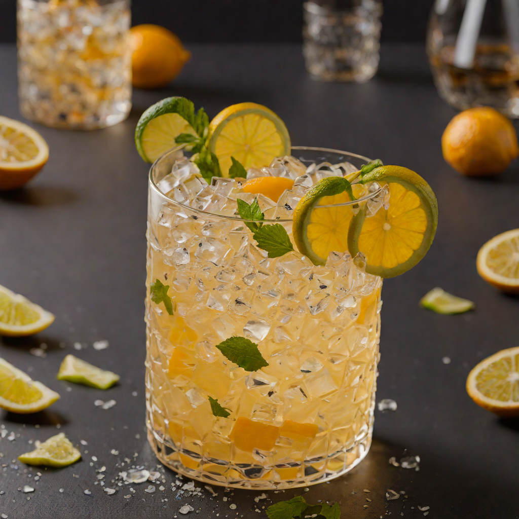 Smoky Citrus Ginger Fizz