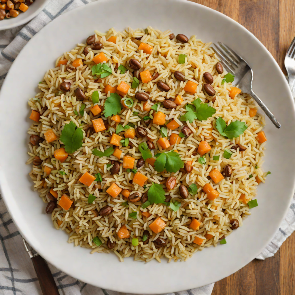 One-Pot Regional Spiced Lentil and Rice Pilaf