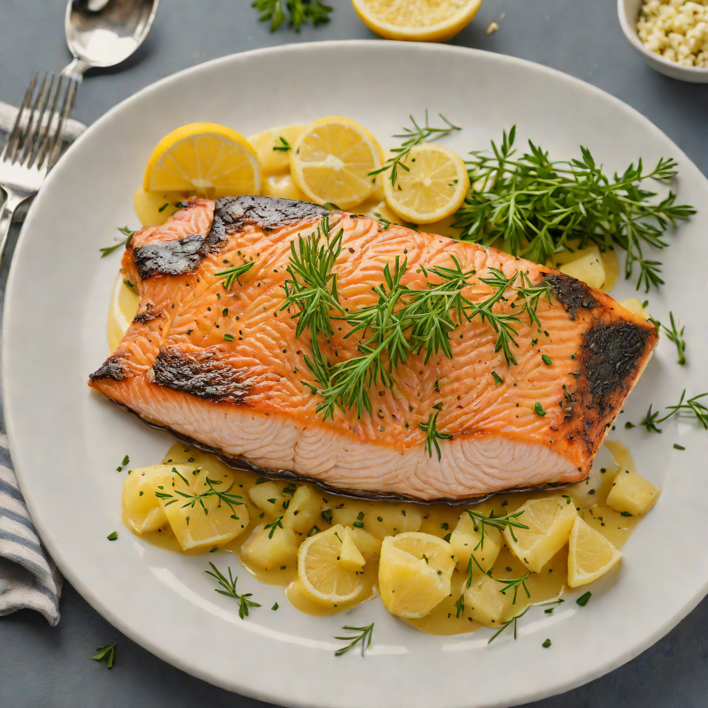 Pan-Seared Arctic Char with Northwoods Herb Butter