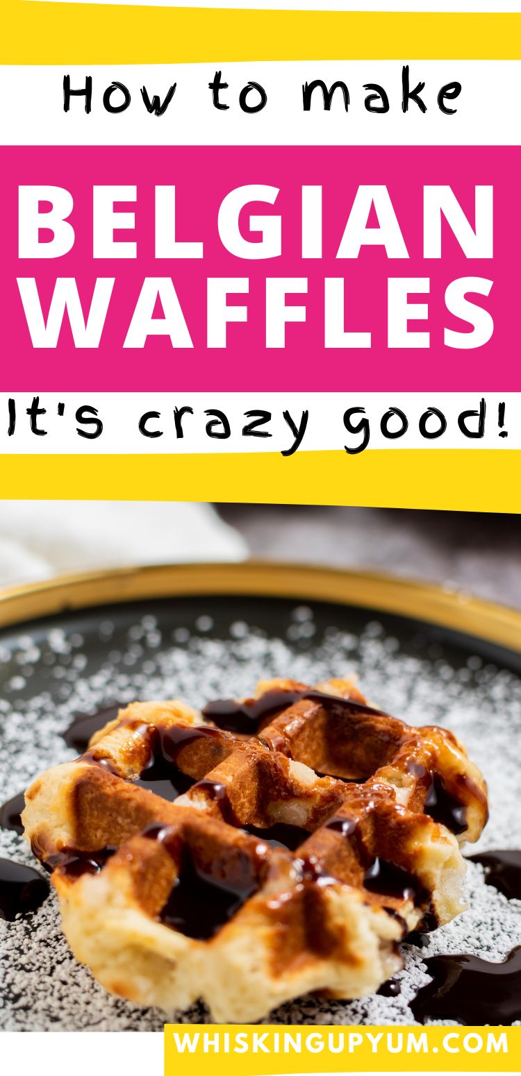 LUMINISCENCE Chocolate-Dusted Belgian Waffle