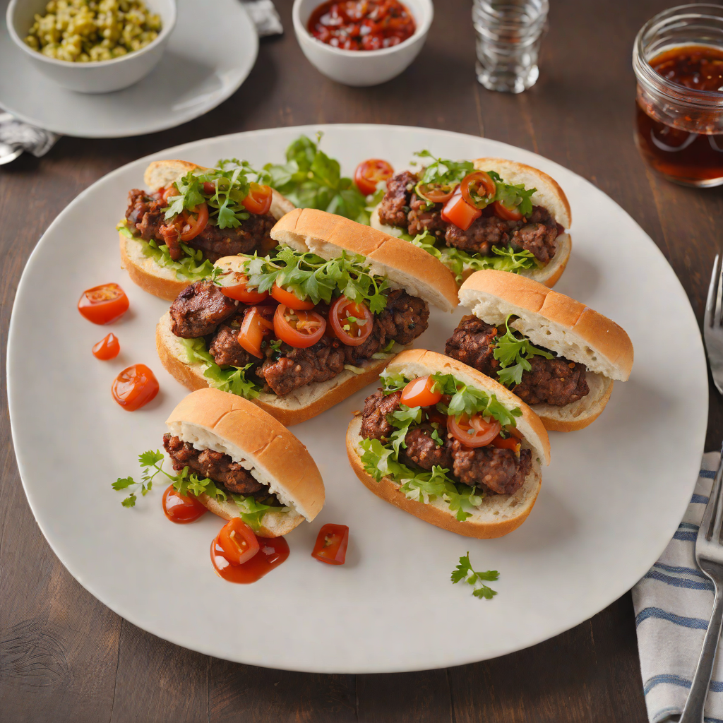 Goan Chouriço Sausage Sandwich with Spiced Vinegar Relish