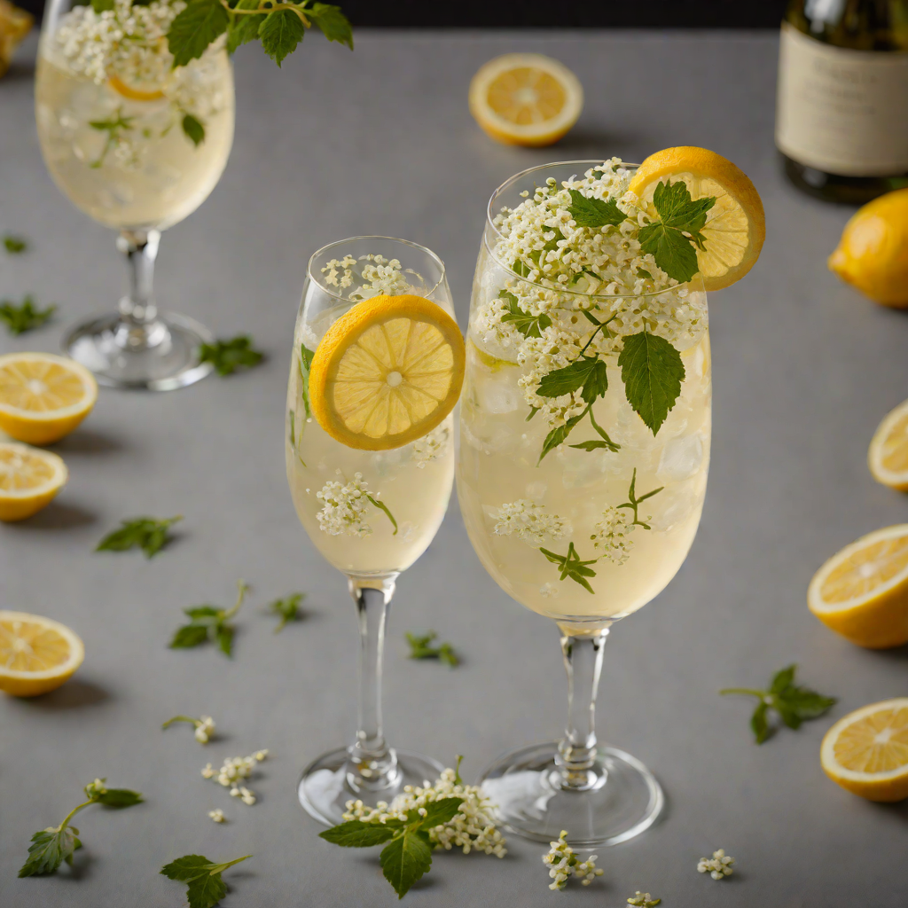 Elderflower St-Germain Hugo Spritz