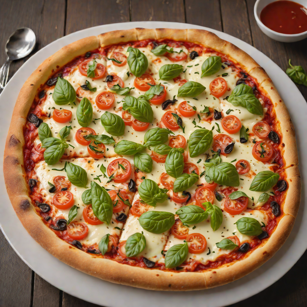Wood-Fired Neapolitan-Style Margherita Pizza