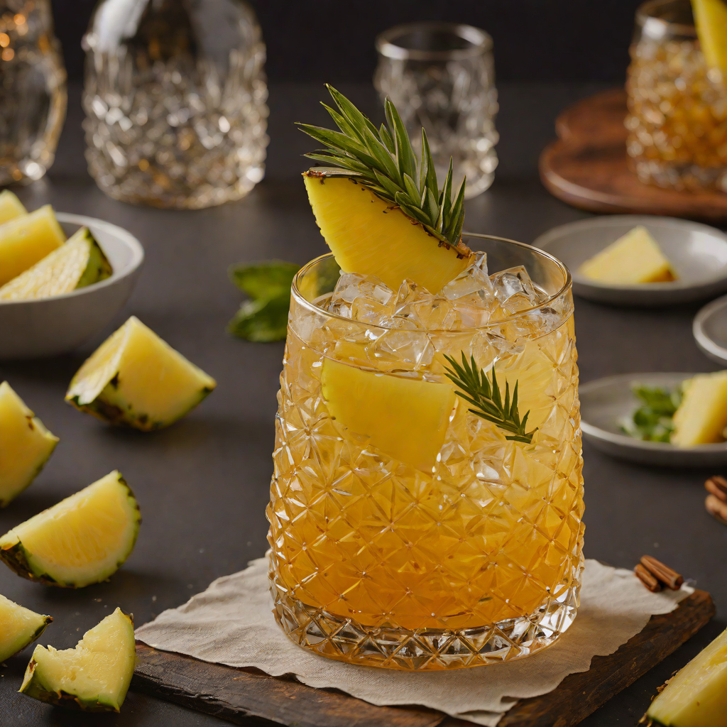 Tequila-Spiced Pineapple Old Fashioned