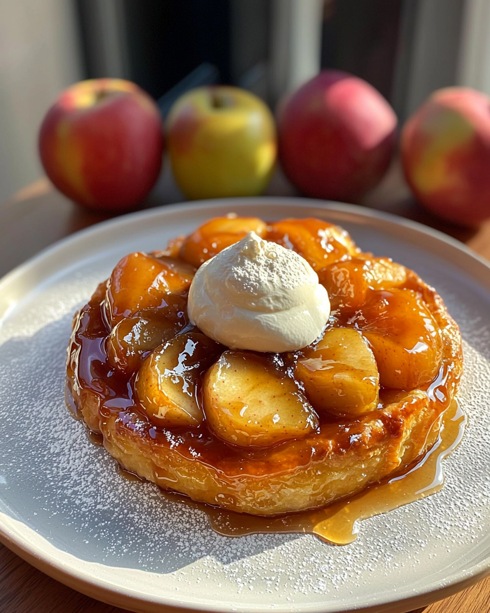 Pan-Seared Apple Cinnamon Tarts