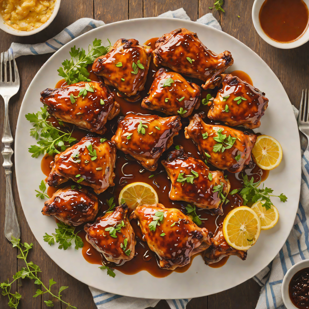 Honey-Glazed BBQ Chicken Thighs with Smoked Paprika