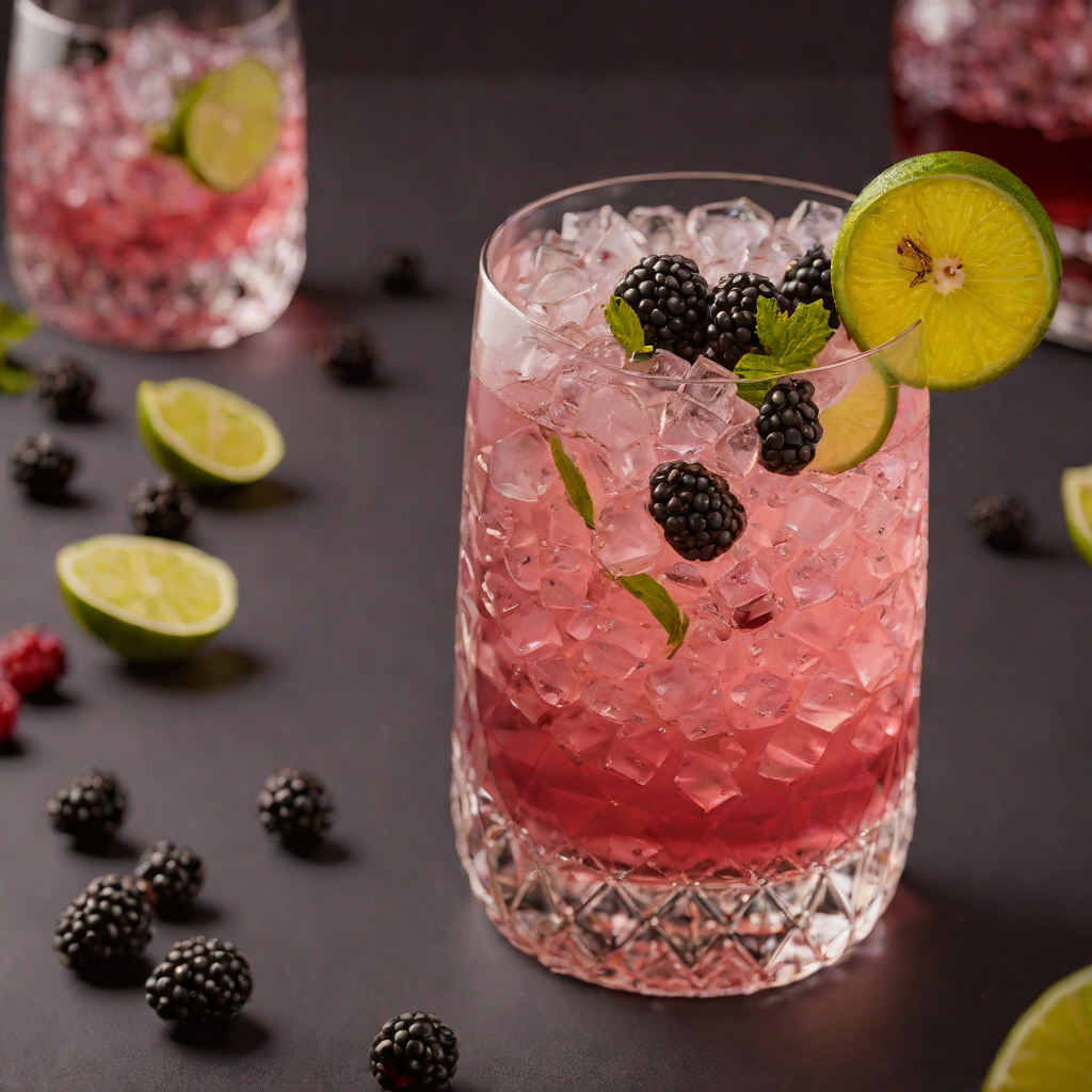 Fort Smith Blackberry Gin Fizz