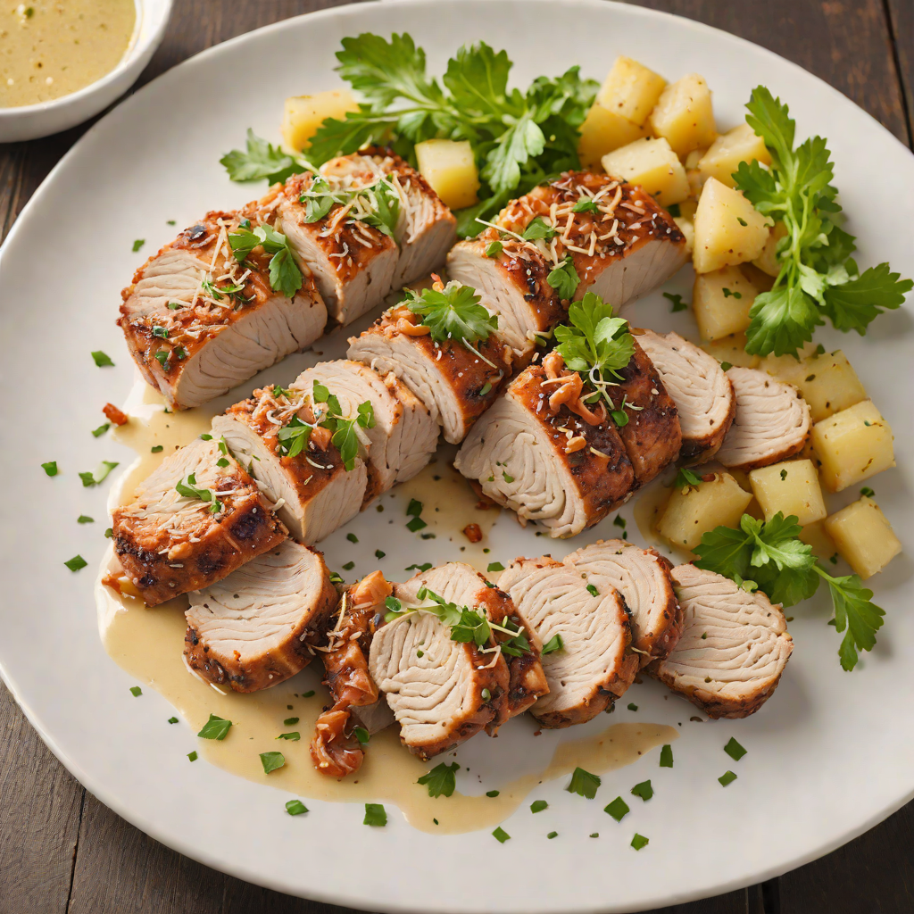 Oven-Roasted Garlic-Parmesan Pork Tenderloin