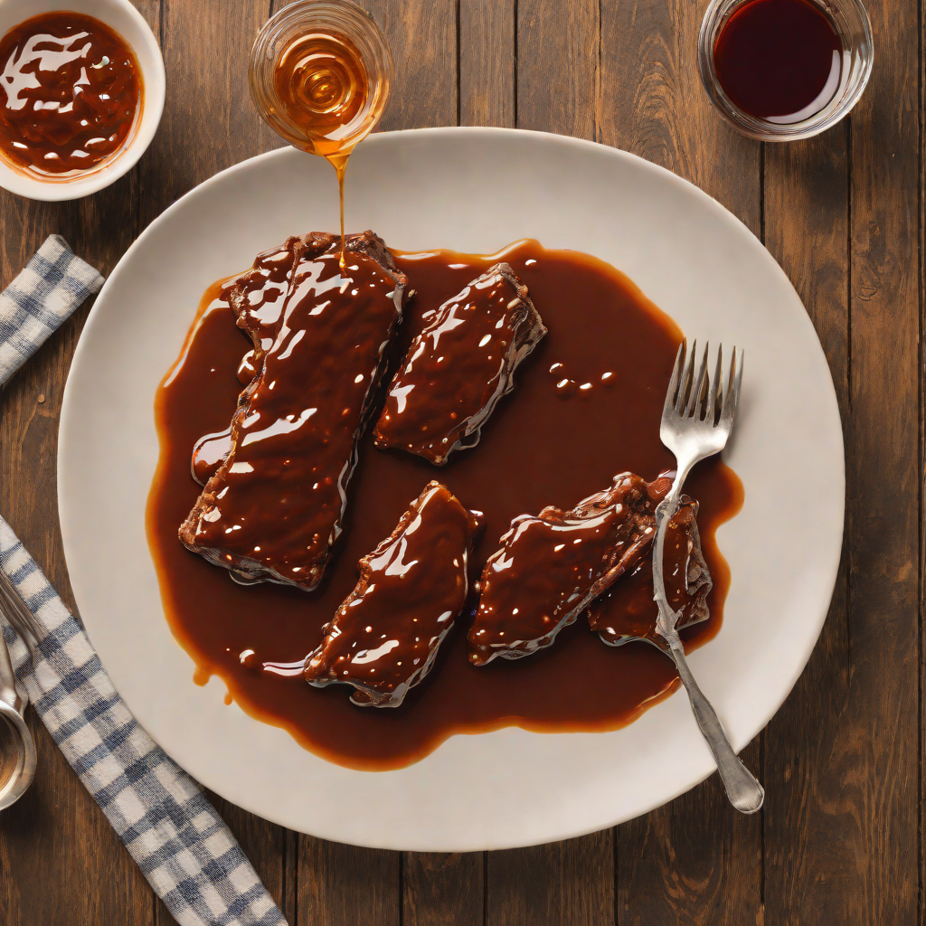 Honey-Whiskey BBQ Sauce for Smoked Ribs