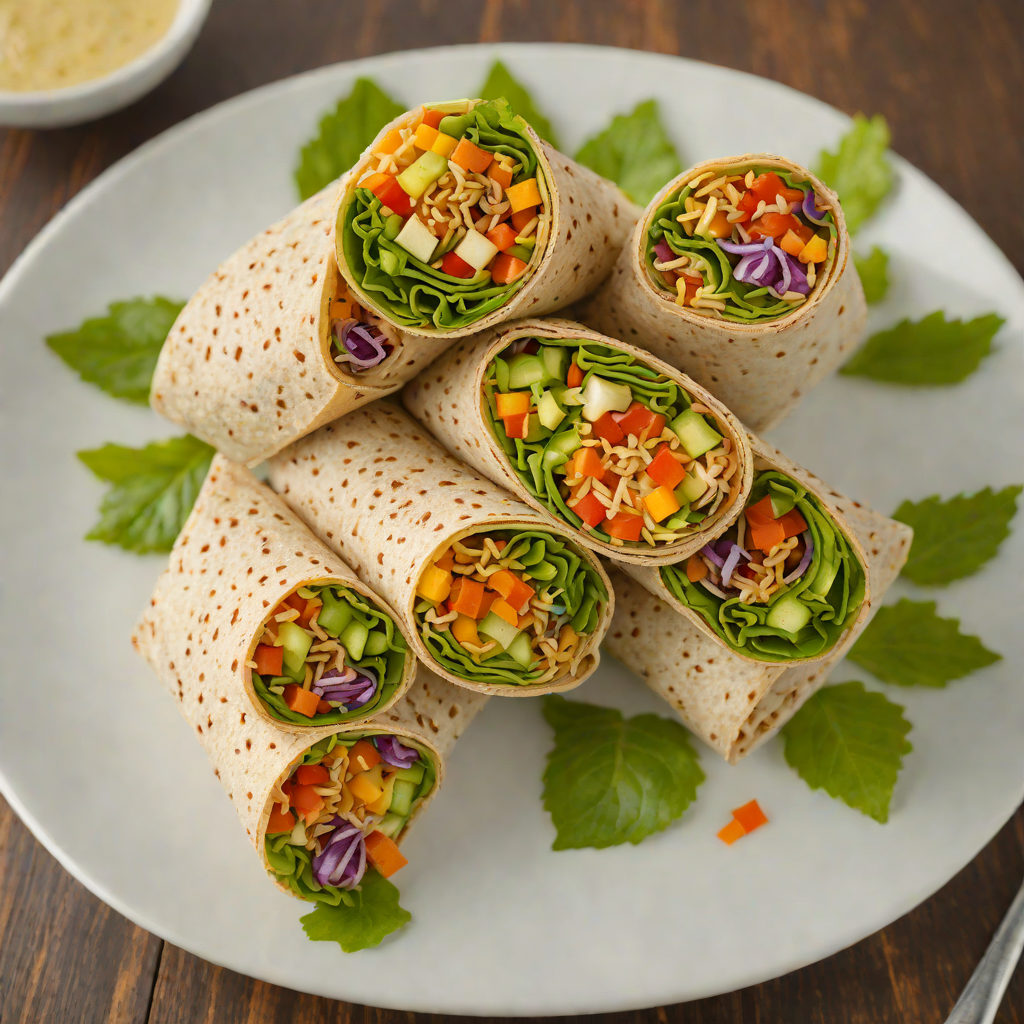 Wild Kratts-Inspired Crunchy Veggie Wrap