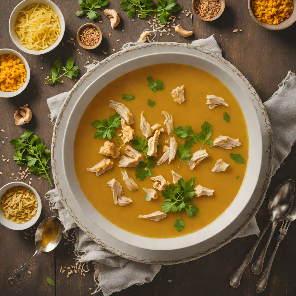 Ginger-Turmeric Chicken Soup for Nasal Congestion