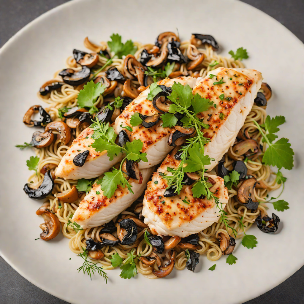 Sautéed Chicken Breast with Wild Mushroom Ragout