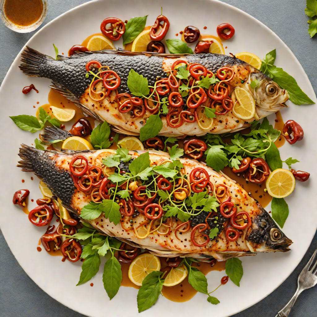 Kenyan-Inspired Grilled Tilapia with Tamarind and Chili Glaze