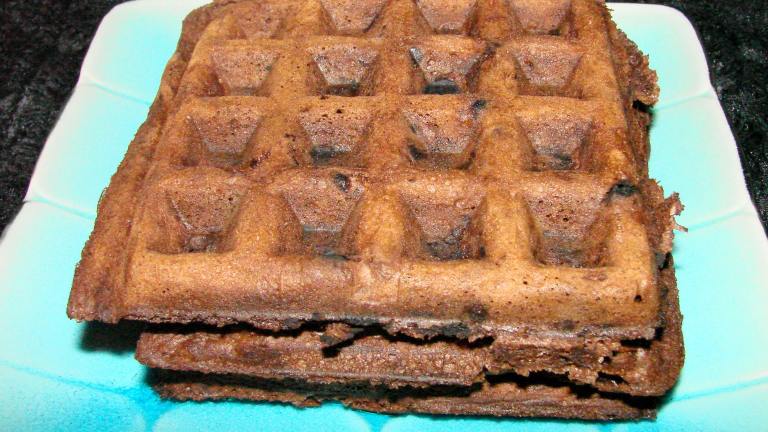 Sablon-Style Chocolate Waffles