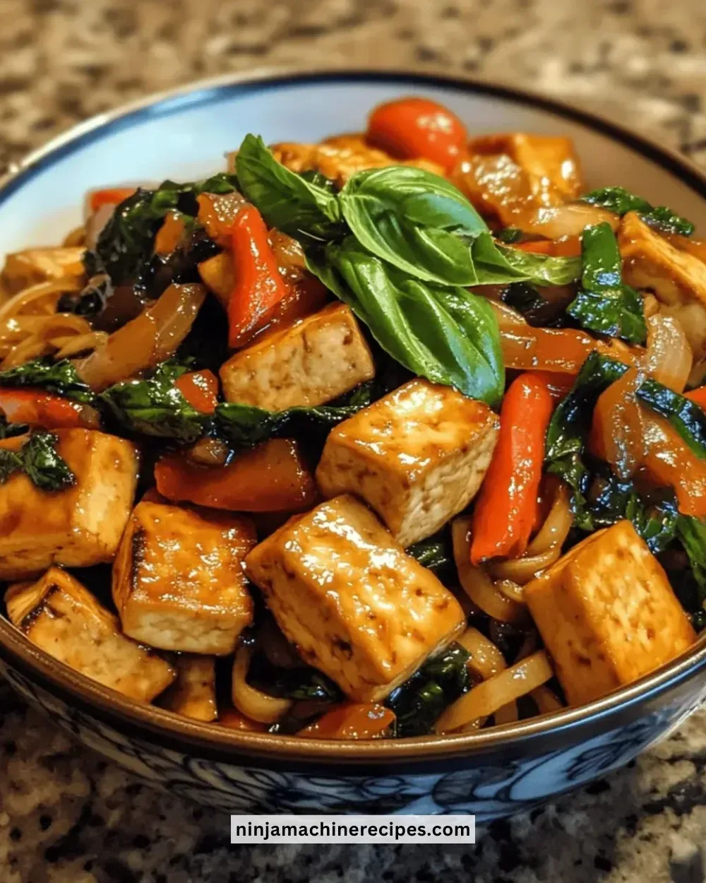 Thai-Inspired Quick Stir-Fry with Tofu and Basil