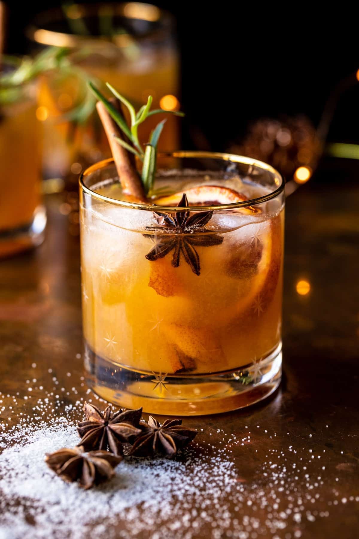 Spice-Infused Bourbon Old Fashioned