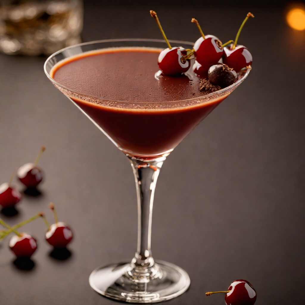 Velvet Cherry Chocolate Martini