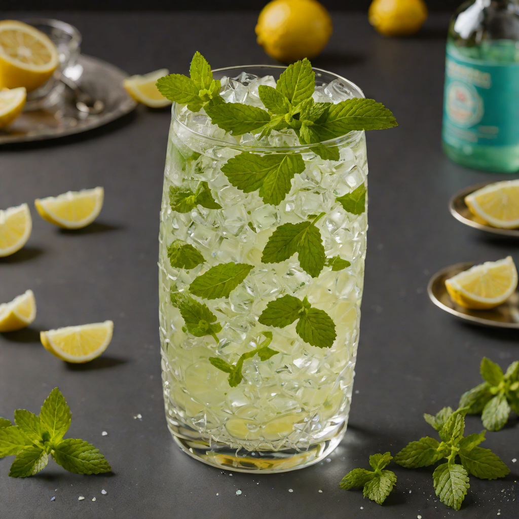 Mediterranean Mint Gin Fizz