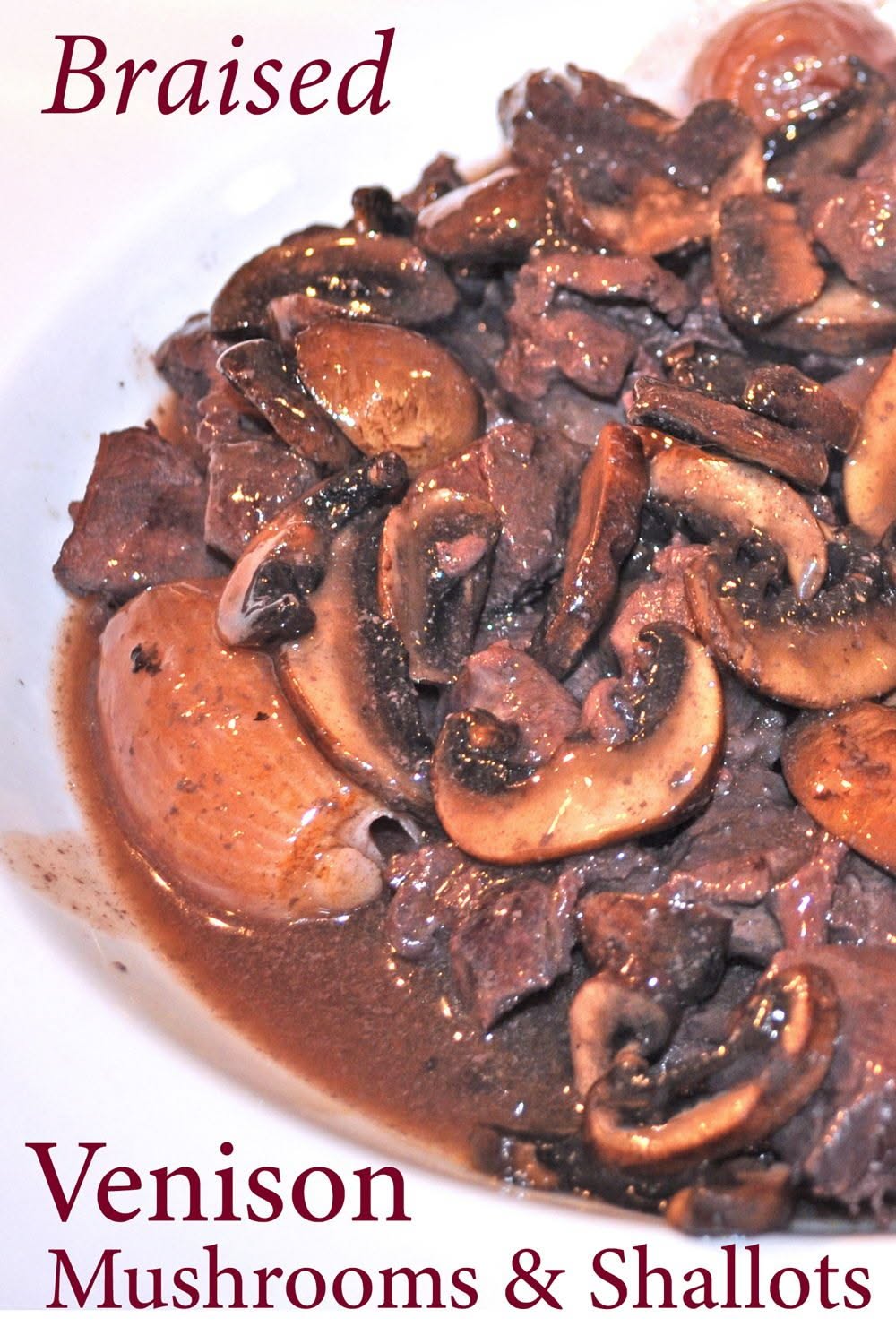 Slow-Braised Venison with Red Wine and Root Vegetables