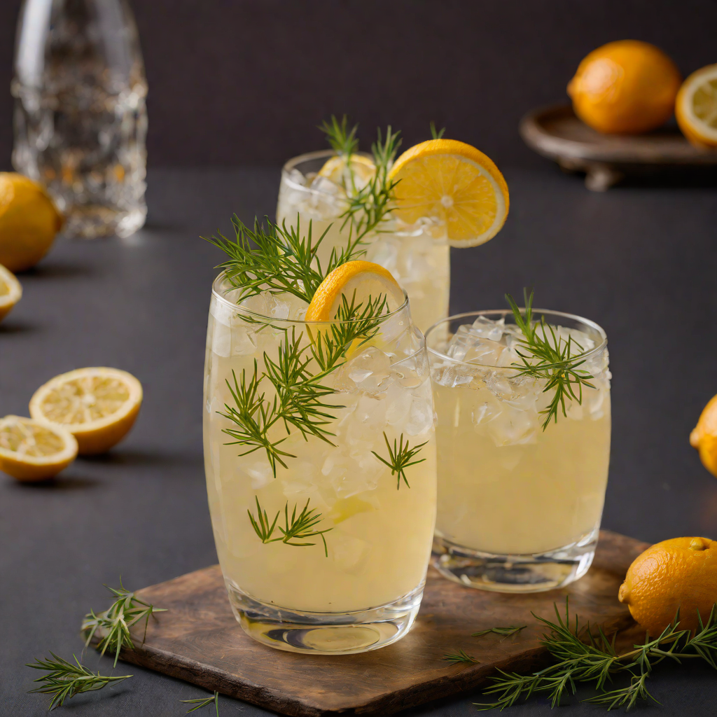 Citrus-Fennel Gin Fizz