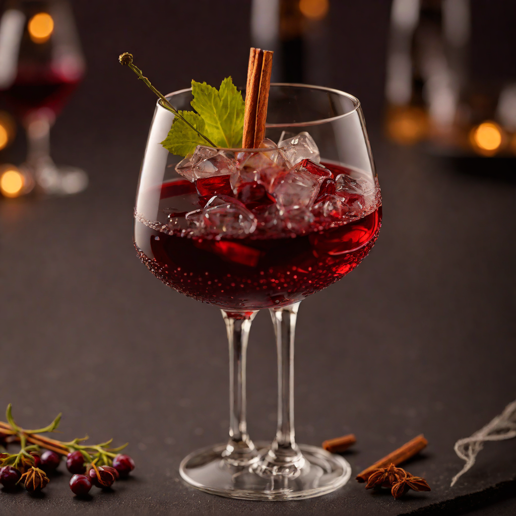 Spiced Aphrodisiac Red Wine Cocktail