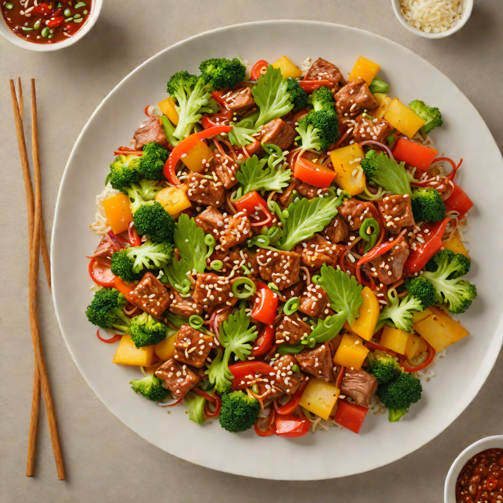 Korean-Inspired Spicy Pork Stir-Fry with Vegetables