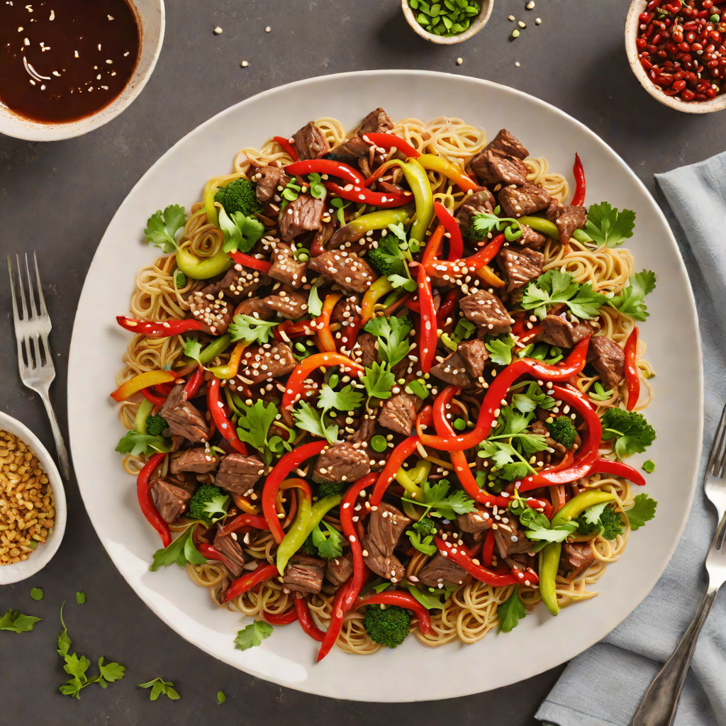 Spicy Venison Stir-Fry with Chili-Garlic Sauce