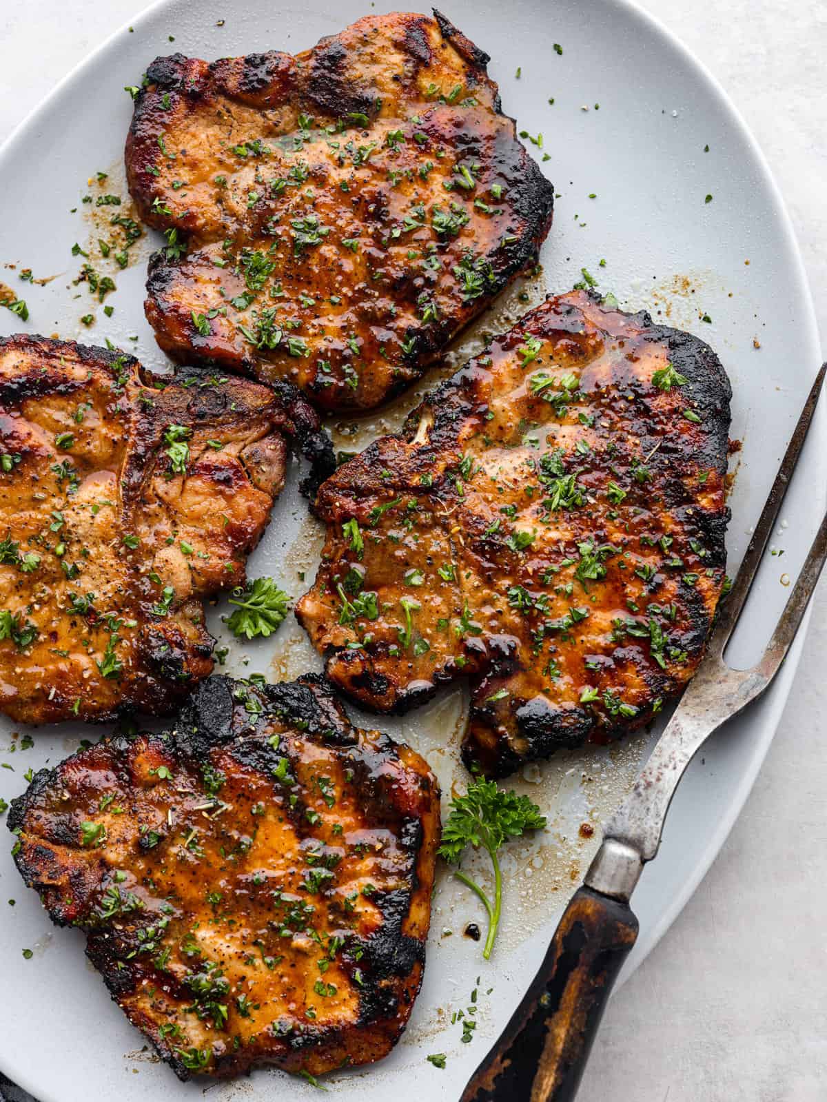 Pan-Seared Chicken with Smoky Texas BBQ Glaze