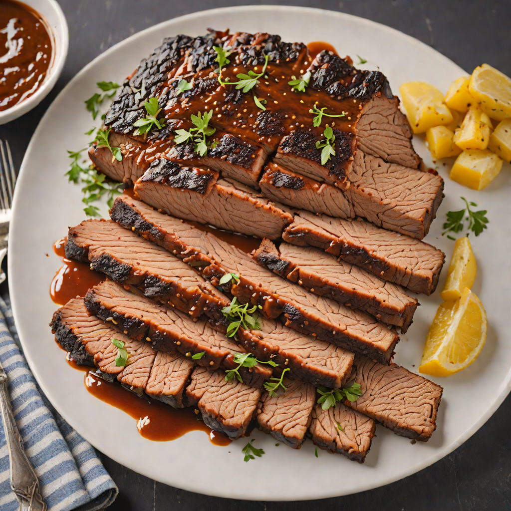 Spiced Texas-Style BBQ Brisket with Smoky Dry Rub