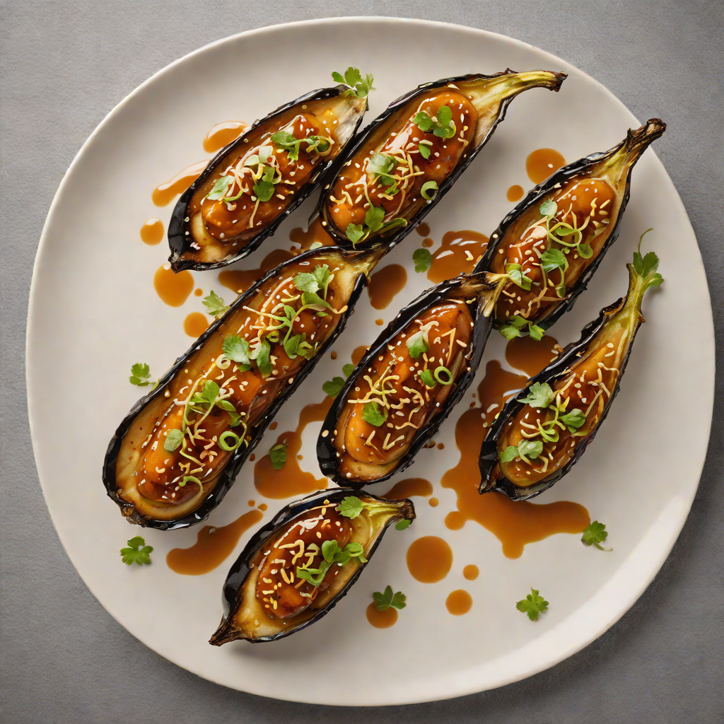 Pan-Seared Japanese Miso-Glazed Eggplant