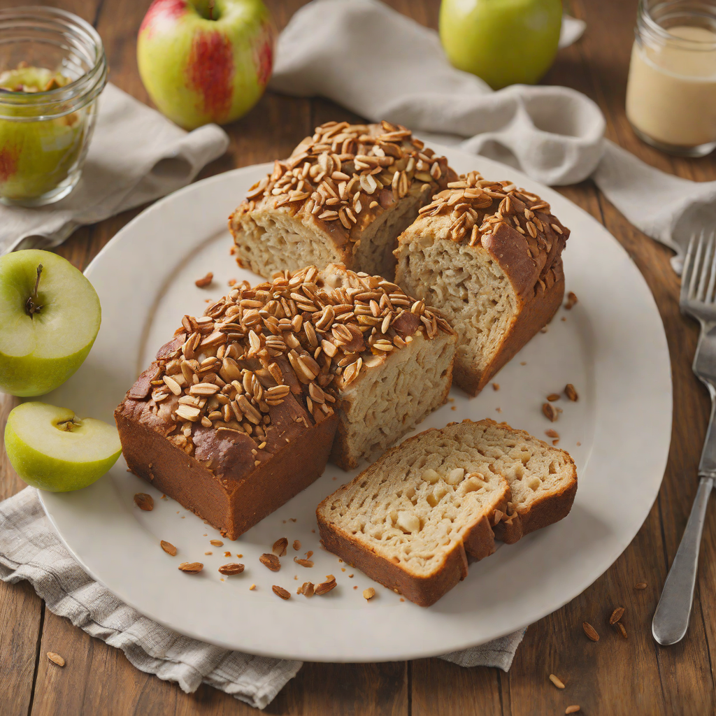 North Aurora Library-Inspired Rustic Apple Cinnamon Bread