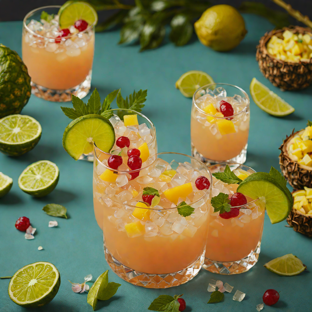 Non-Alcoholic Tropical Party Punch