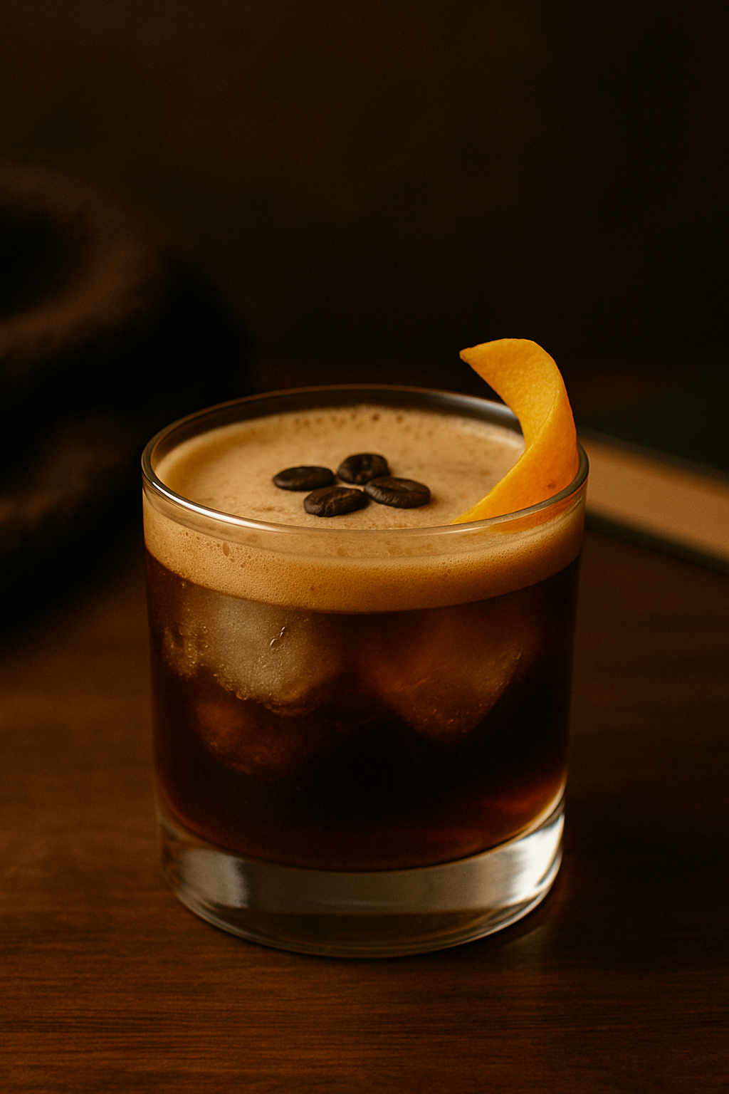 Espresso Rum Affogato Cocktail