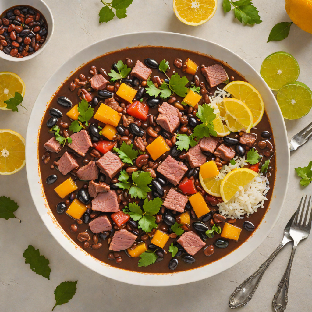 Feijoada-Style Black Bean and Pork Stew with Citrus