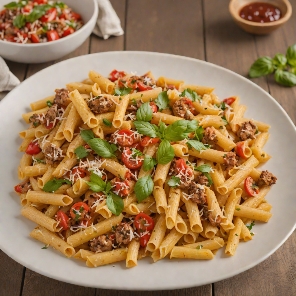 One-Pot Italian Sausage and Pepper Penne