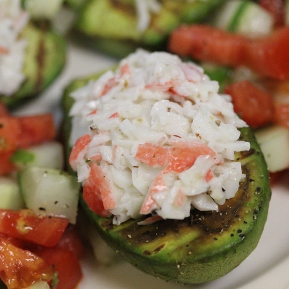 Avocado & Herb Seafood Salad