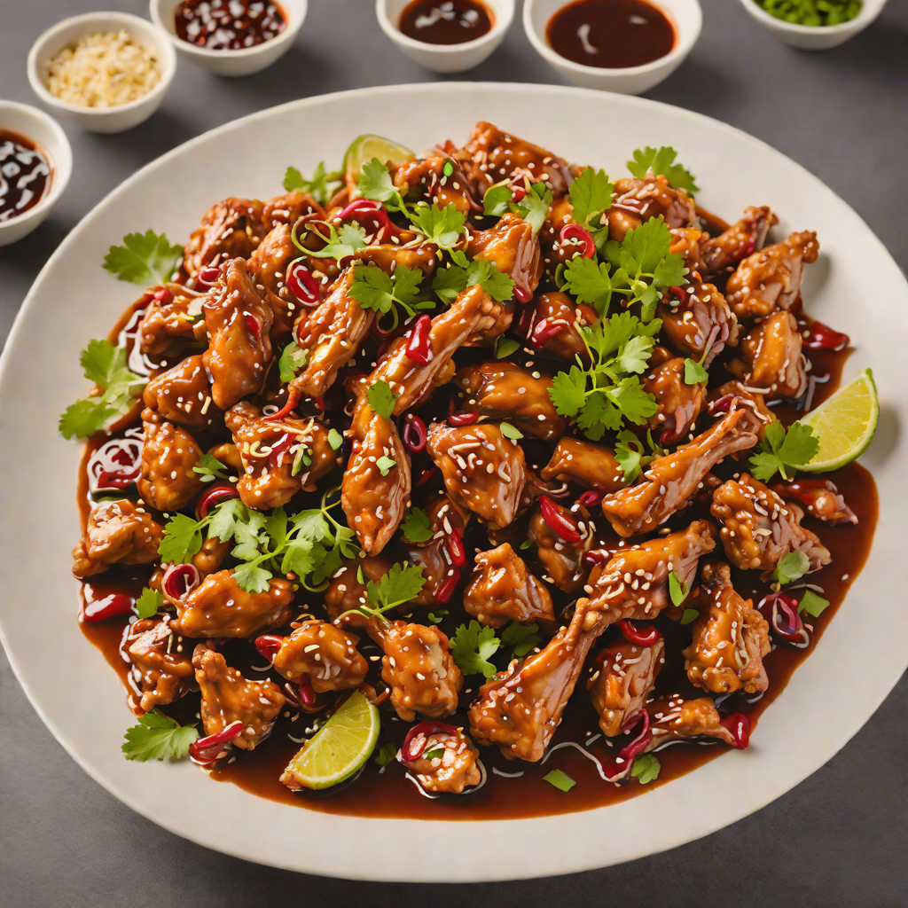 Stir-Fried Chicken with Spicy Tamarind Sauce