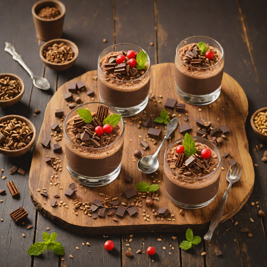 Mexican Añejo Rum-Spiced Chocolate Mousse