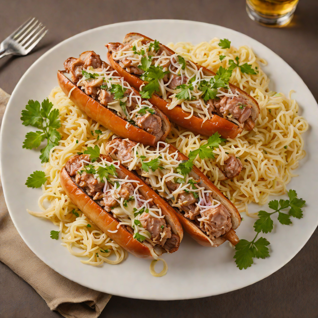 Sautéed Berlin-Style Bratwurst with Sauerkraut and Mustard