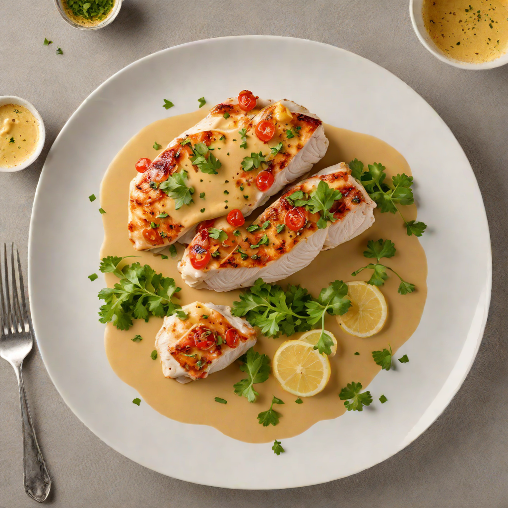 Pan-Seared Chicken Breast with Tangy Mustard Sauce