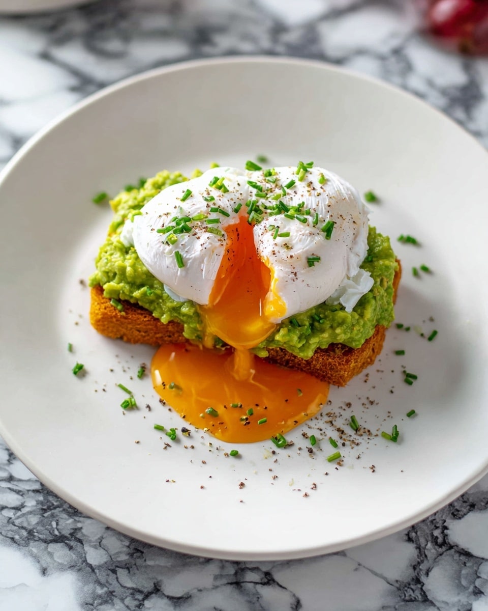 Hash Brown Stack with Avocado and Poached Egg