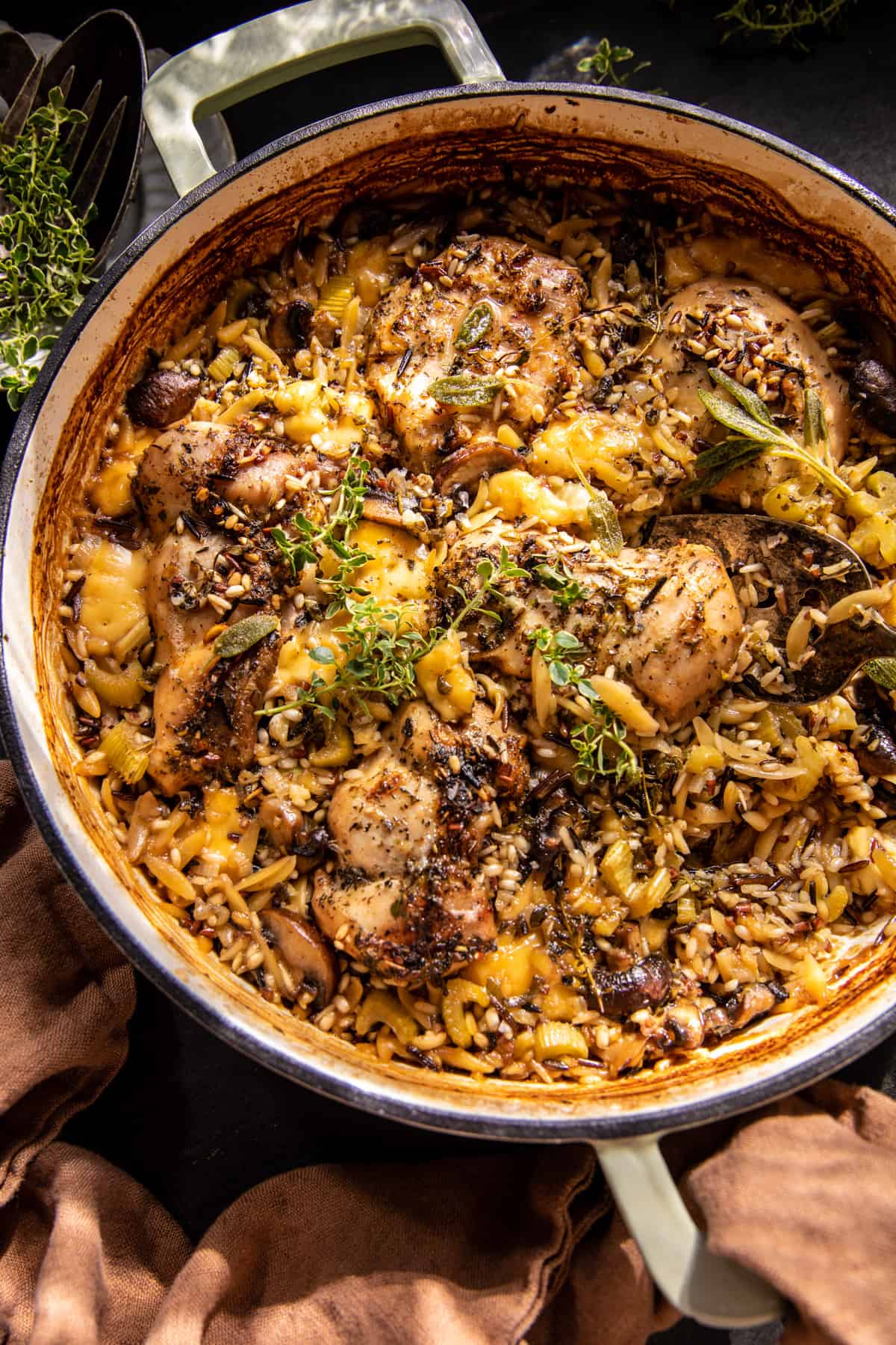One-Pot Barramundi with Lemon Myrtle and Wild Rice
