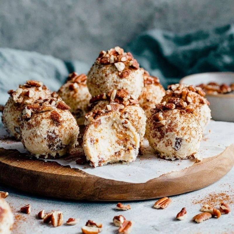 Baked Keto Pecan Pie Fat Bombs