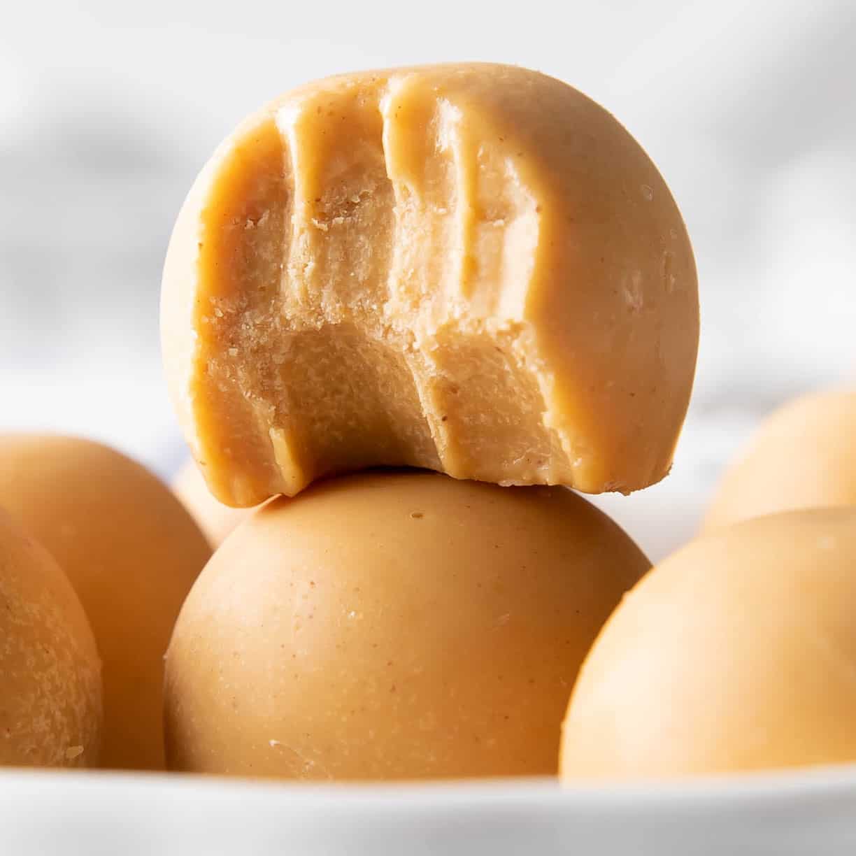 Simple Three-Ingredient Peanut Butter Keto Fat Bombs
