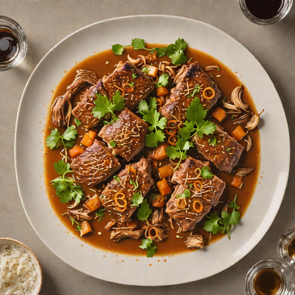 Spiced Rum and Coconut Braised Pork Shoulder