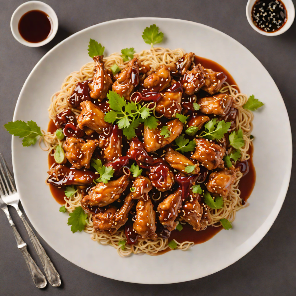 Stir-Fried Chicken with Sweet and Tangy Tamarind Sauce