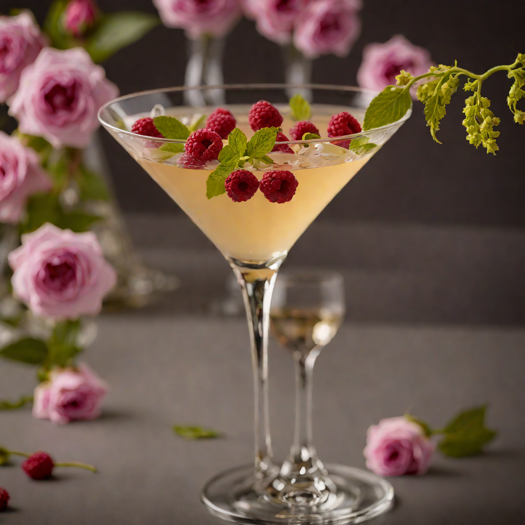 Wickedly Sweet Floral Martini