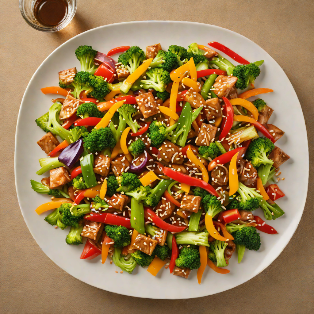 Fun Vegetable Stir-Fry with Sweet Soy Glaze