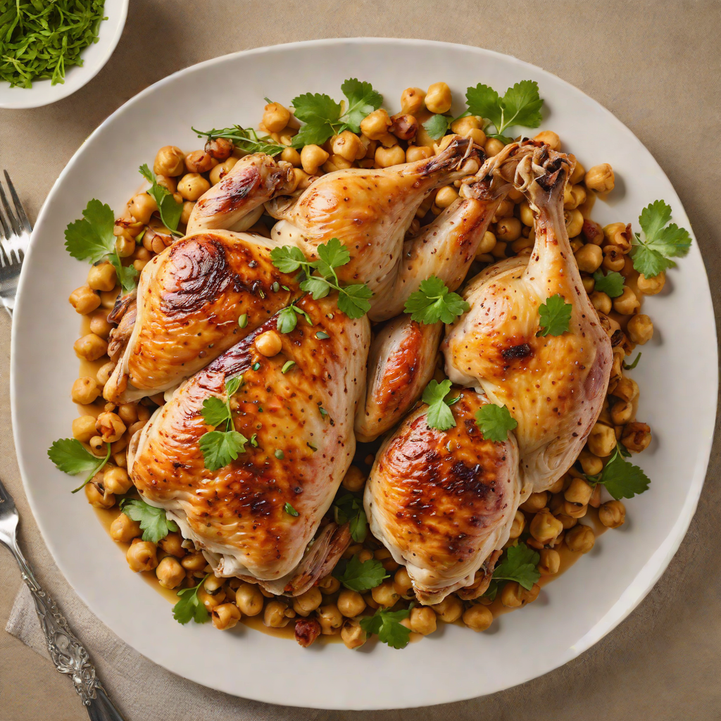 Pan-Roasted Chicken with Smoked Paprika and Chickpeas