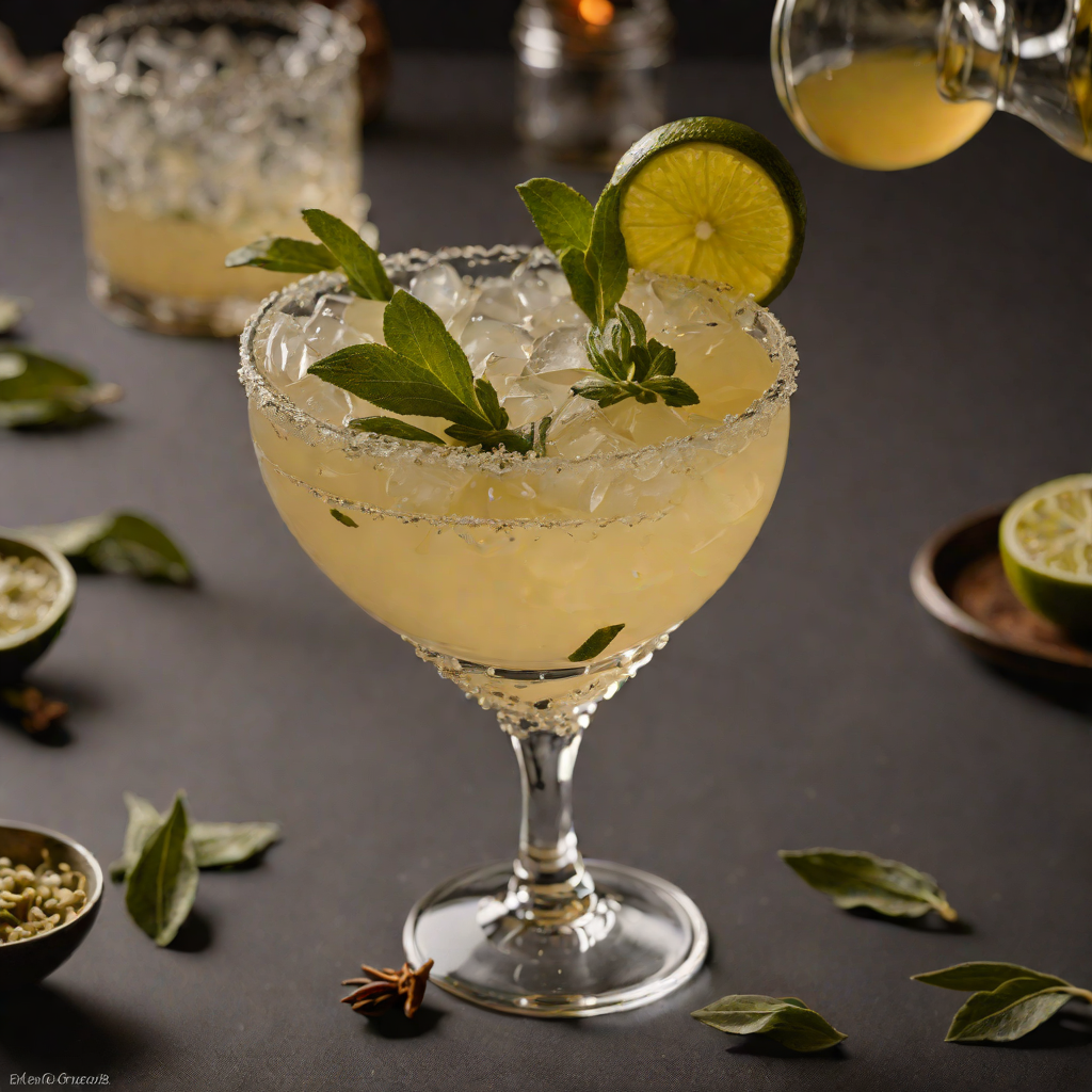 Smoked Sage Mezcal Margarita